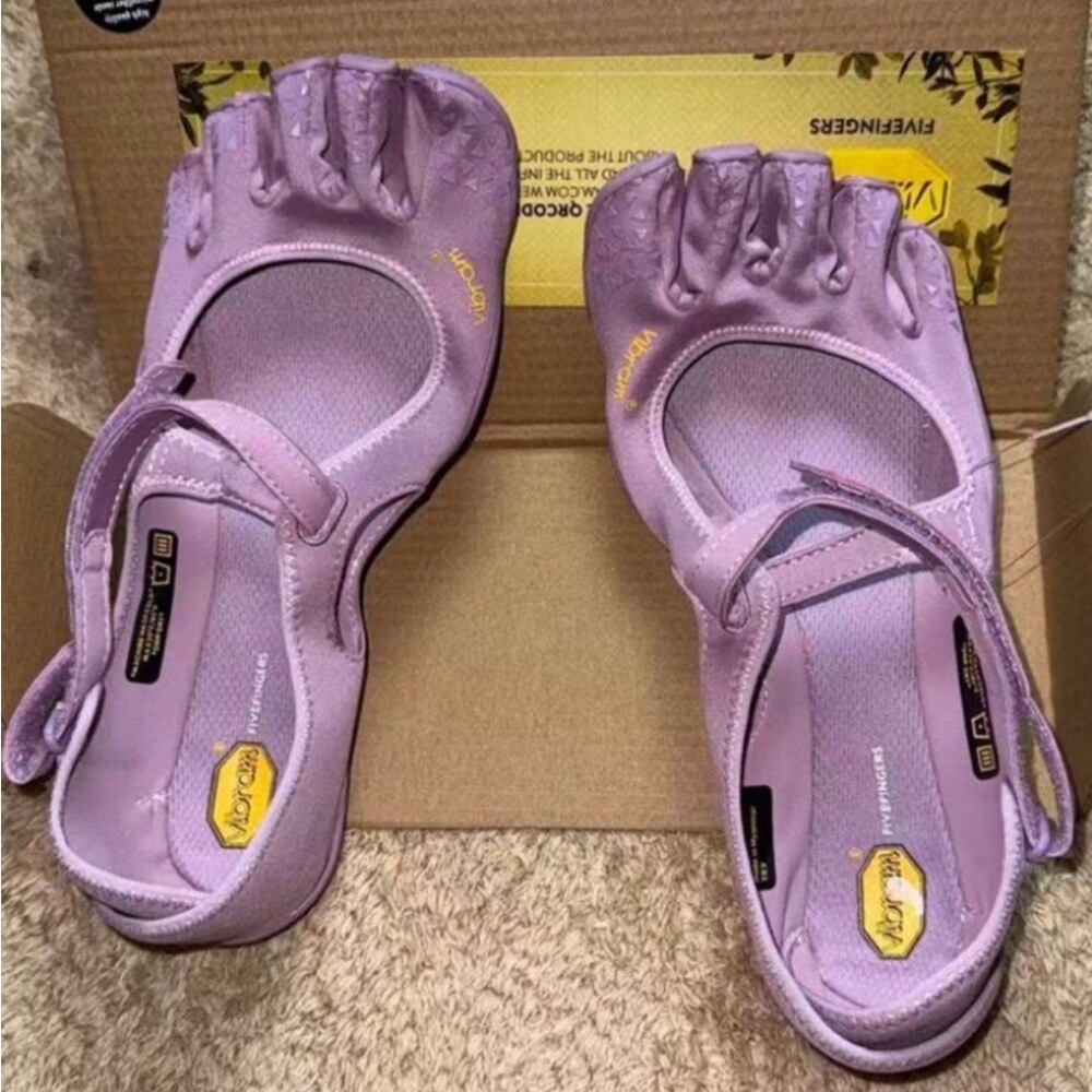 Vibram FiveFingers Lavender Toe Shoes